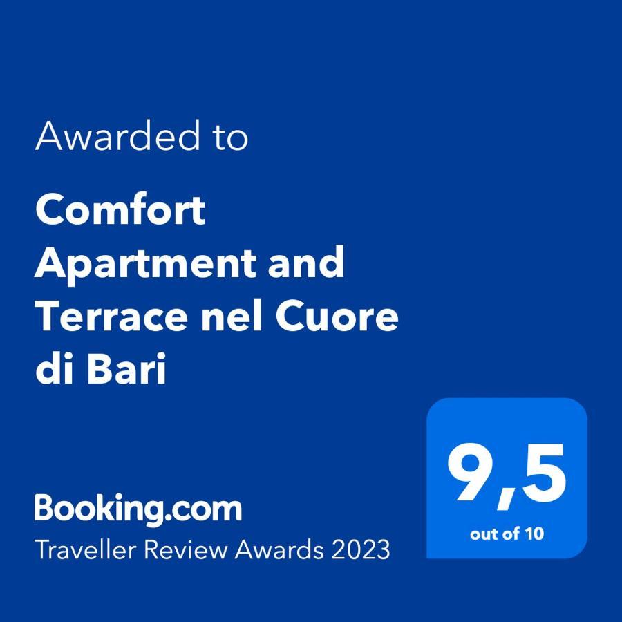 Comfort Apartment And Terrace Nel Cuore Di Bari Kültér fotó